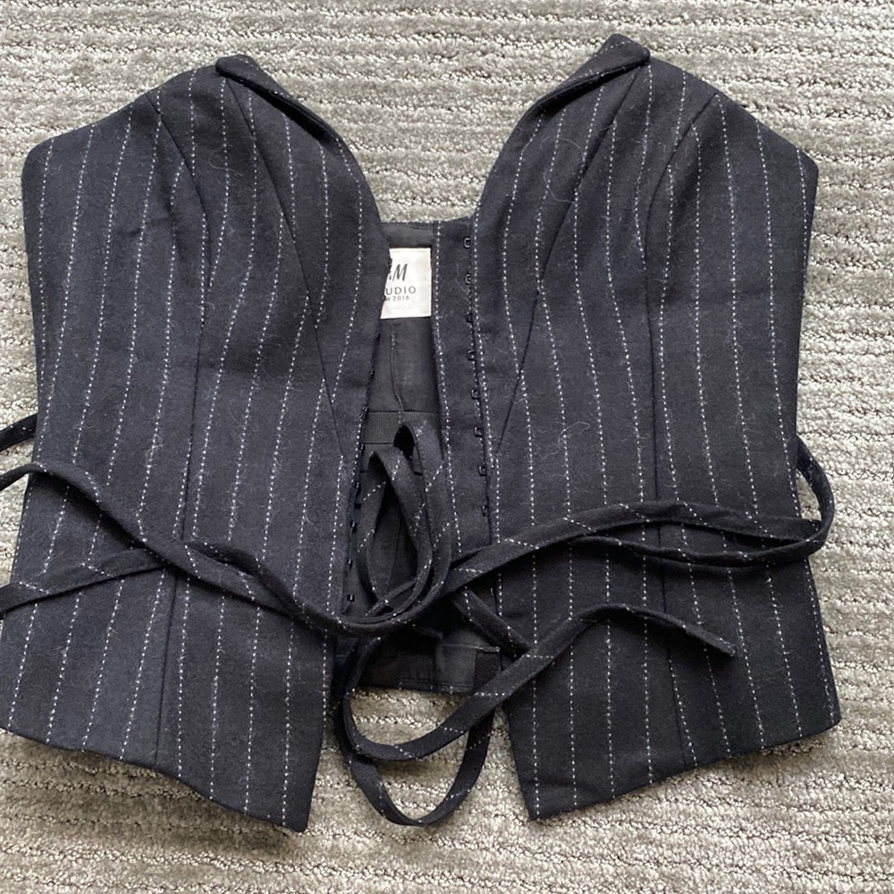 H&M studio corset a/w 2016